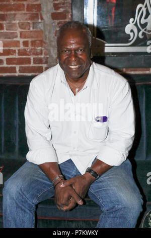 Hollywood, California, USA. 6th July, 2018. Actor Kim Estes attending The Swansons in Concert at The Study in Hollywood, California on July 6, 2018.  Credit: Sheri Determan/Alamy Live News Credit: Sheri Determan/Alamy Live News Stock Photo