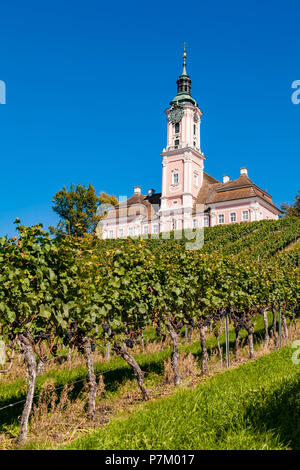 Germany, Baden-Württemberg, Lake Constance, pilgrimage church Birnau, baroque church Stock Photo