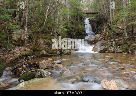 Pearl Cascade in Bethlehem New Hampshire part of the White