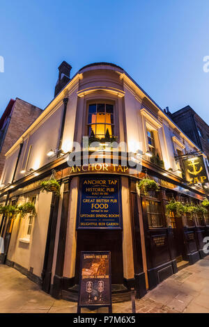 England, London, Southwark, Anchor Tap Pub Stock Photo