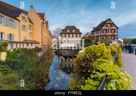 Petit Venice, Colmar, Haut-Rhin department, Grand Est region, Alsace, France Stock Photo