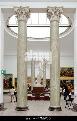 Italy, Lombardy, Milan, baroque palace Brera, Brera Pinacoteca (Pinacoteca di Brera), fine Arts Museum Stock Photo