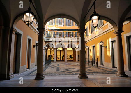 L'Italie, Lombardie, Milan, Monte Napoleone, créateur de mode