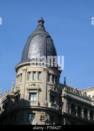 La Unión Mercantil e Industrial de Ceuta Stock Photo Alamy