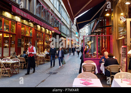 France, Rhone, Lyon, historical site listed as World Heritage by UNESCO, Cordeliers district, Merciere street Stock Photo