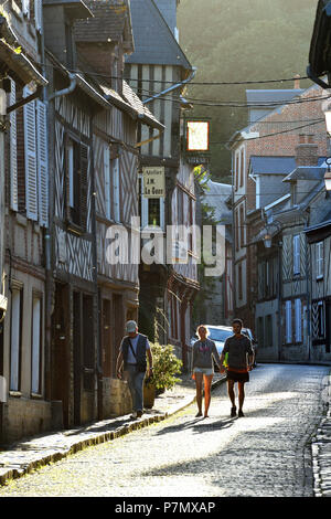 France, Calvados, Pays d'Auge, Honfleur Stock Photo