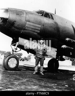 323d Bombardment Group - B-26 Marauder 41-31944. Stock Photo