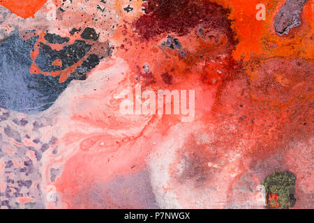 Abstract painting color texture. Bright artistic background in r Stock Photo