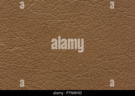 Stylish leather background in delicate brown tone. Stock Photo