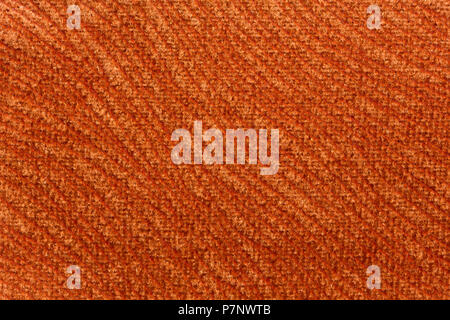 Spectacular warm orange textile background. Stock Photo