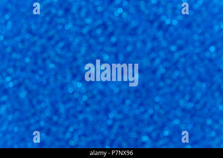 Blurred Lights on blue background Stock Photo