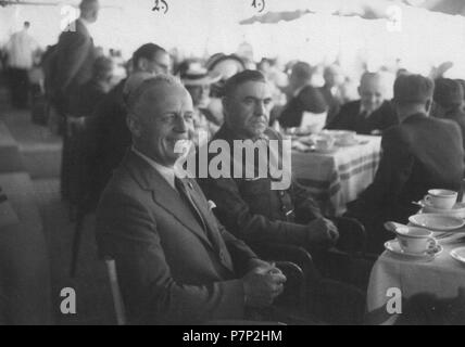 221 Joachim von Ribbentrop and Ante Pavelić Stock Photo