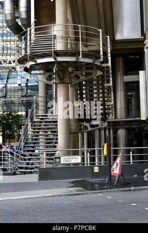 Lloyds Building in London Stock Photo