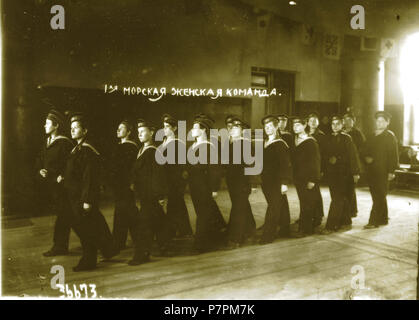 160 First Russian women’s naval unit 1917 TsGAKFFD 3 Stock Photo - Alamy