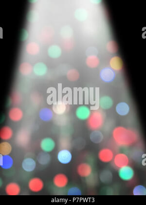 background image of colorful defocused abstract lights Stock Photo