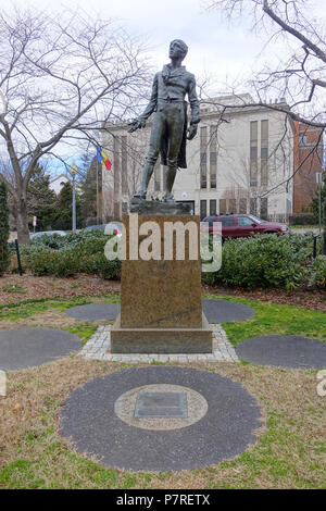 English: Robert Emmet by Jerome Connor (1874-1943) - Washington, DC, USA. 2 February 2017, 11:29:34 335 Robert Emmet by Jerome Connor - Washington, DC - DSC07785 Stock Photo
