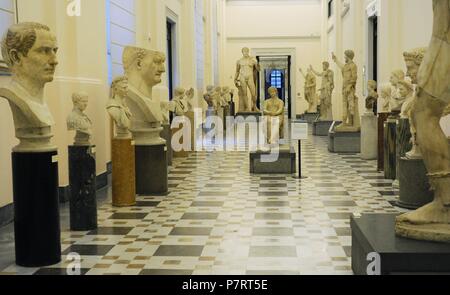 Farnese collection. National Archaeological Museum, Naples. Italy. Stock Photo