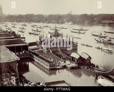 Bathing Ceremony Of Vajirunhit Stock Photo Alamy