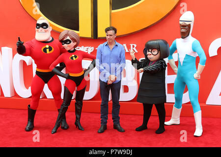 London, UK. 08th July, 2018. Stephen Mangan, Incredibles 2 - UK Premiere, BFI Southbank, London, UK, 08 July 2018, Photo by Richard Goldschmidt Credit: Rich Gold/Alamy Live News Stock Photo