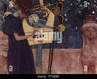 . Die Musik  1895 178 Gustav Klimt 026 Stock Photo