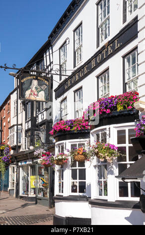 George hotel bewdley in worcestershire hi res stock photography