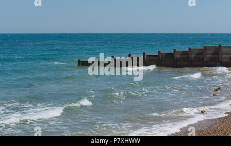 Holidays on the Isle of White UK Stock Photo