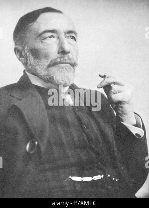 Joseph Conrad, (1857 – 1924) Polish British writer Stock Photo