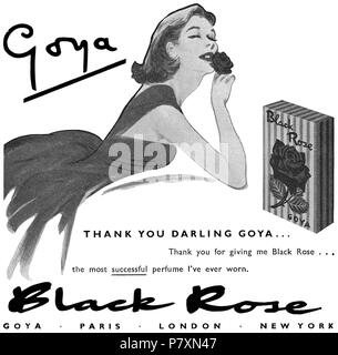 Goya black rose perfume hot sale