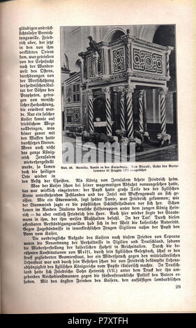 . Kaiser Friedrich II. - Der Wegbereiter der Renaissance. Deutsch: Dies ist ein Scan des historischen Buches English: This is a scan of the historical document . N/A 163 Franz Kampers - Kaiser Friedrich II - Der Wegbereiter der Renaissance - Seite 29 Stock Photo