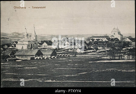 185 Halšany. Гальшаны (1916) Stock Photo