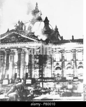 N/A. 27 February 1933 57 Bundesarchiv Bild 183-R99859, Berlin, brennender Reichstag (Reichstagsbrand) Stock Photo