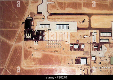 4477th Test and Evaluation Squadron Area at TTR 1980s. Stock Photo