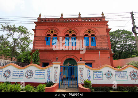 Tagore Lodge, the ancestral house of Nobel laureate poet Rabindranath Tagore in Kushtia town has been converted into “Tagore Museum”. Stock Photo