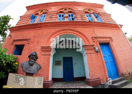 Tagore Lodge, the ancestral house of Nobel laureate poet Rabindranath Tagore in Kushtia town has been converted into “Tagore Museum”. Stock Photo