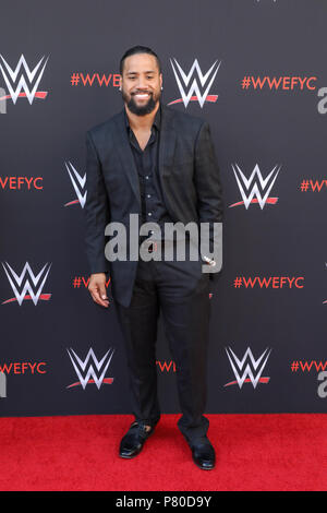 WWE's First-Ever Emmy 'For Your Consideration' Event held at the TV Academy Saban Media Center in North Hollywood, California  Featuring: Jimmy Uso Where: Los Angeles, California, United States When: 06 Jun 2018 Credit: Sheri Determan/WENN.com Stock Photo