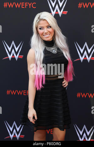 WWE's First-Ever Emmy 'For Your Consideration' Event held at the TV Academy Saban Media Center in North Hollywood, California  Featuring: Alexa Bliss Where: Los Angeles, California, United States When: 06 Jun 2018 Credit: Sheri Determan/WENN.com Stock Photo