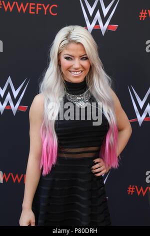 WWE's First-Ever Emmy 'For Your Consideration' Event held at the TV Academy Saban Media Center in North Hollywood, California  Featuring: Alexa Bliss Where: Los Angeles, California, United States When: 06 Jun 2018 Credit: Sheri Determan/WENN.com Stock Photo