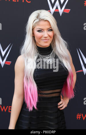 WWE's First-Ever Emmy 'For Your Consideration' Event held at the TV Academy Saban Media Center in North Hollywood, California  Featuring: Alexa Bliss Where: Los Angeles, California, United States When: 06 Jun 2018 Credit: Sheri Determan/WENN.com Stock Photo