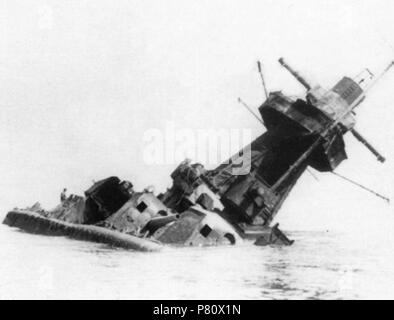 N/A. N/A 371 The wreck of the Admiral Graf Spee 4 Stock Photo