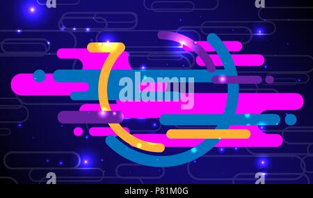Trendy Abstract Background Stock Vector