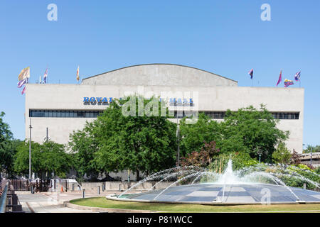 The Royal Festival Hall (Southbank Centre), South Bank, London Borough of Lambeth, Greater London, England, United Kingdom Stock Photo