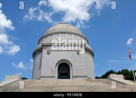 The President William McKinley Memorial in Canton, Ohio Stock Photo