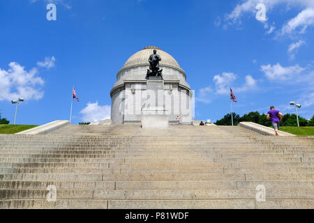 The President William McKinley Memorial in Canton, Ohio Stock Photo