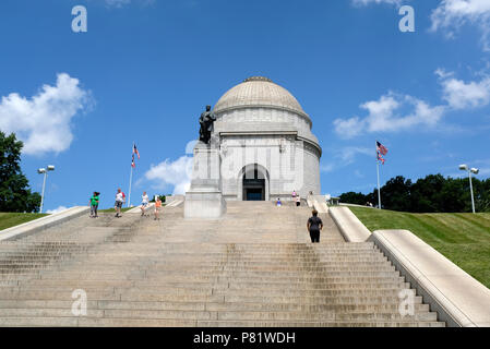 The President William McKinley Memorial in Canton, Ohio Stock Photo