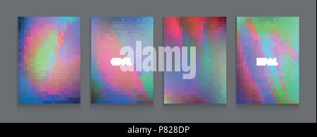Stock vector illustration color of opal. Background for posters. Covers set with modern hipster and memphis background colors. Templates for placards, banners, flyers, presentations and reports. EPS10 Stock Vector