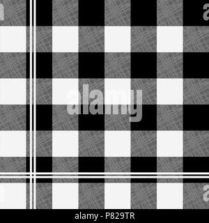 Trendy vichy pattern - checkered seamless background eps10 Stock Vector