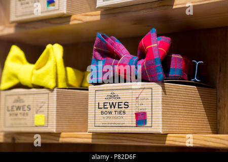 Fun and playful bow ties on display in Lewes, UK Stock Photo