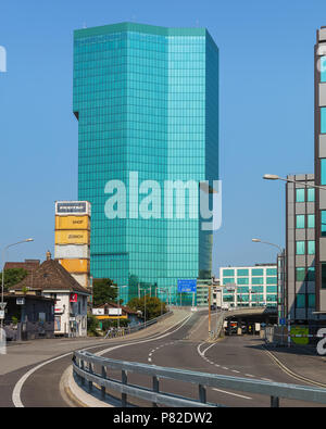 Zurich, Switzerland - July 8, 2018: building of the MAN ...