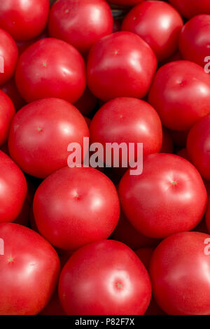 fresh tomato abstract fruit colorful pattern texture background Stock Photo