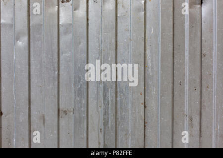metal surface vertical stripes pattern texture background Stock Photo